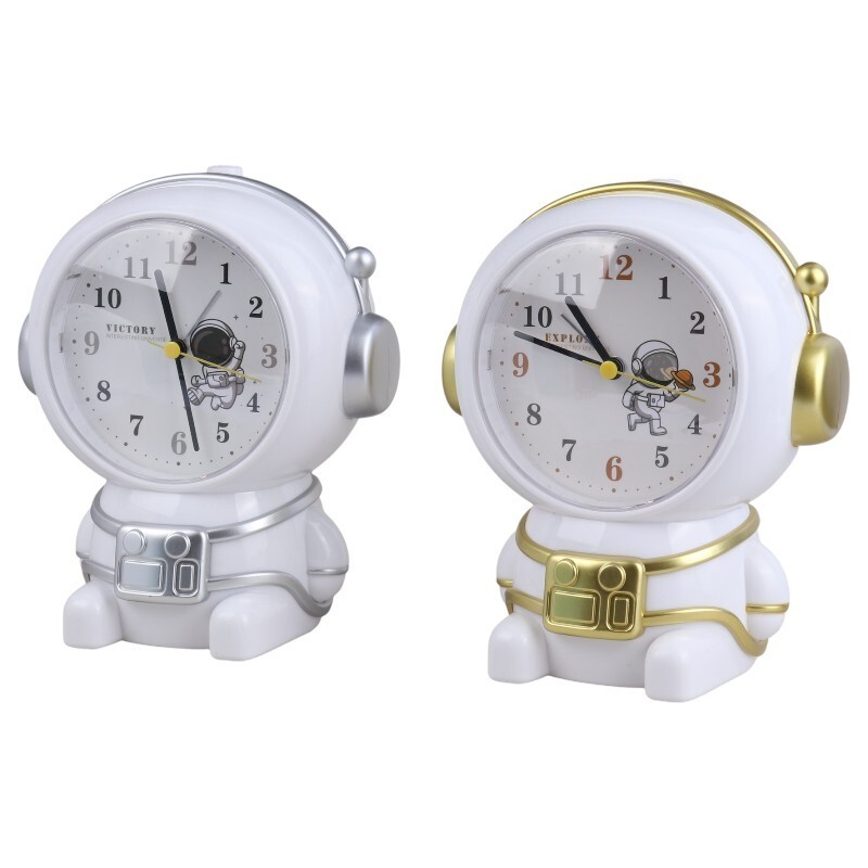 ساعت رومیزی زنگ دار طرح فضانورد Ruiwang کد 5582