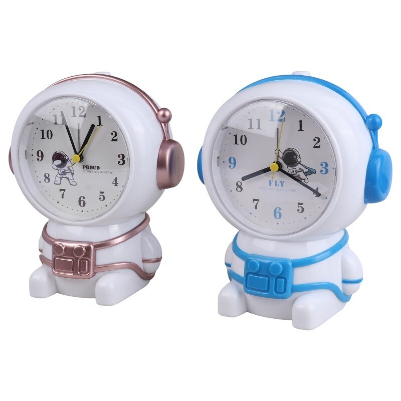 ساعت رومیزی زنگ دار طرح فضانورد Ruiwang کد 5582