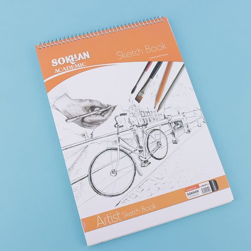 دفتر اشتنباخ A4 سیمی 30 برگ سخن