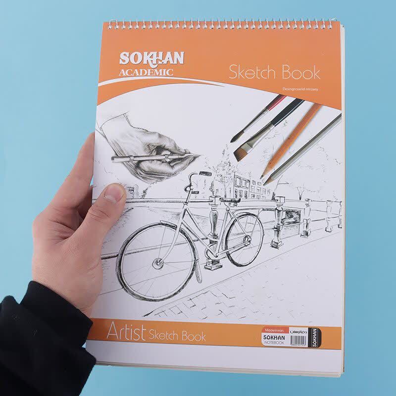 دفتر اشتنباخ A4 سیمی 30 برگ سخن