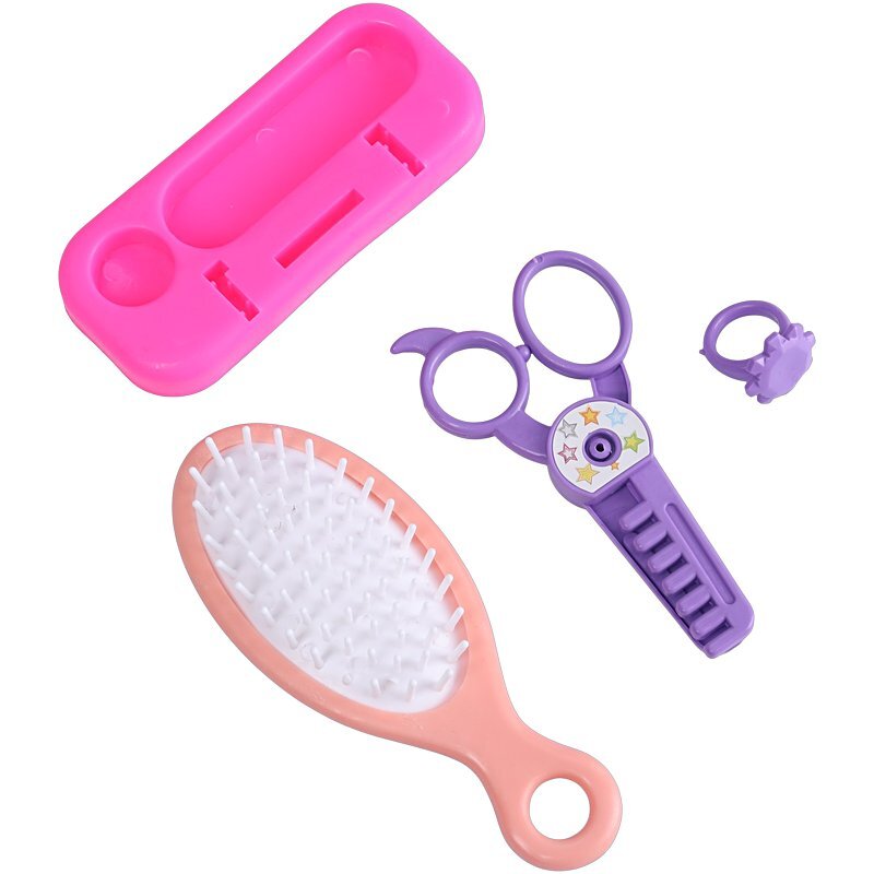 ست اسباب بازی لوازم آرایشی جعبه ای ستاره 8858 کد 201992 مجموعه 16 عددی