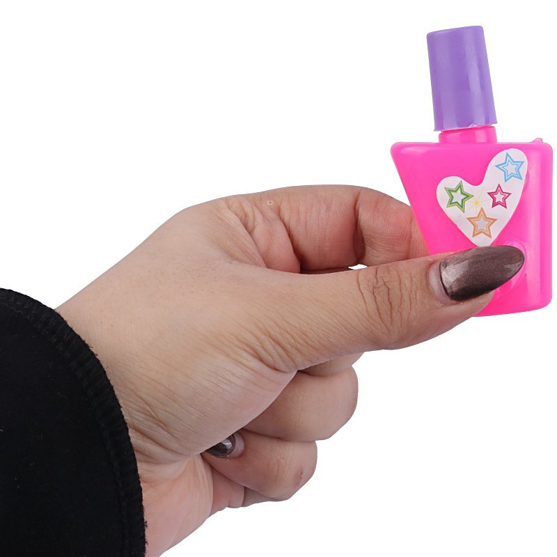 ست اسباب بازی لوازم آرایشی جعبه ای ستاره 8858 کد 201992 مجموعه 16 عددی