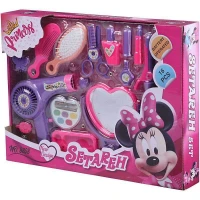 ست اسباب بازی لوازم آرایشی جعبه ای ستاره 8858 کد 201992 مجموعه 16 عددی