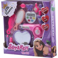 ست اسباب بازی لوازم آرایشی جعبه ای ستاره 8848 کد 201106 مجموعه 16 عددی