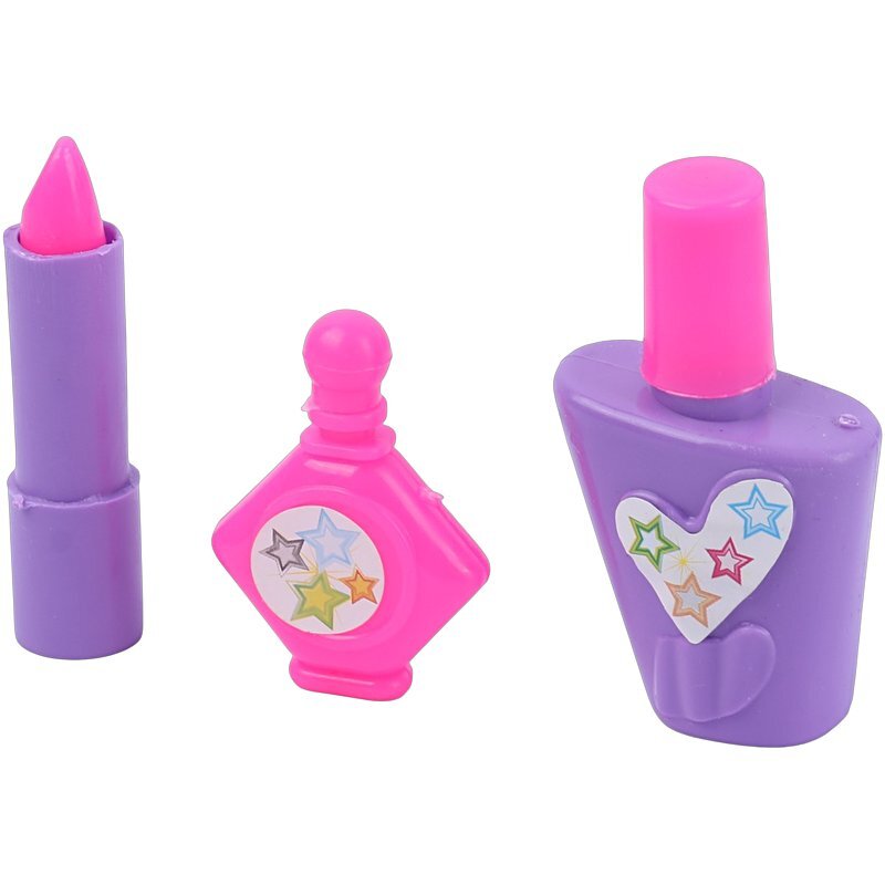 ست اسباب بازی لوازم آرایشی جعبه ای ستاره 8848 کد 201106 مجموعه 16 عددی