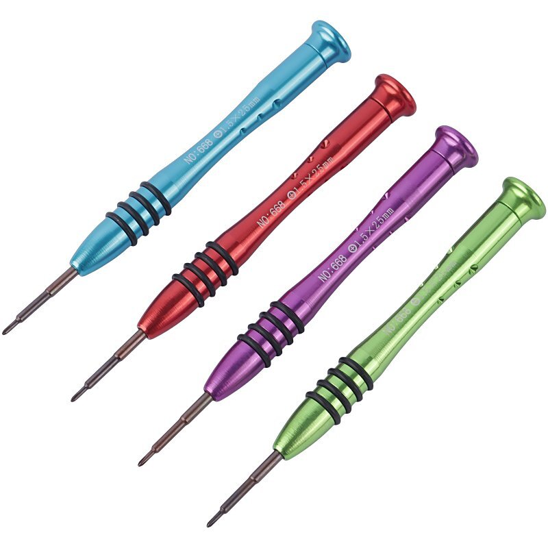 پیچ گوشتی چهارسو M&R No.668 سایز 1.5 میلی متر