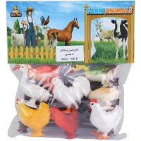 اسباب بازی باغ وحش پرندگان نیکی تویز کد 201920 بسته 8 عددی
