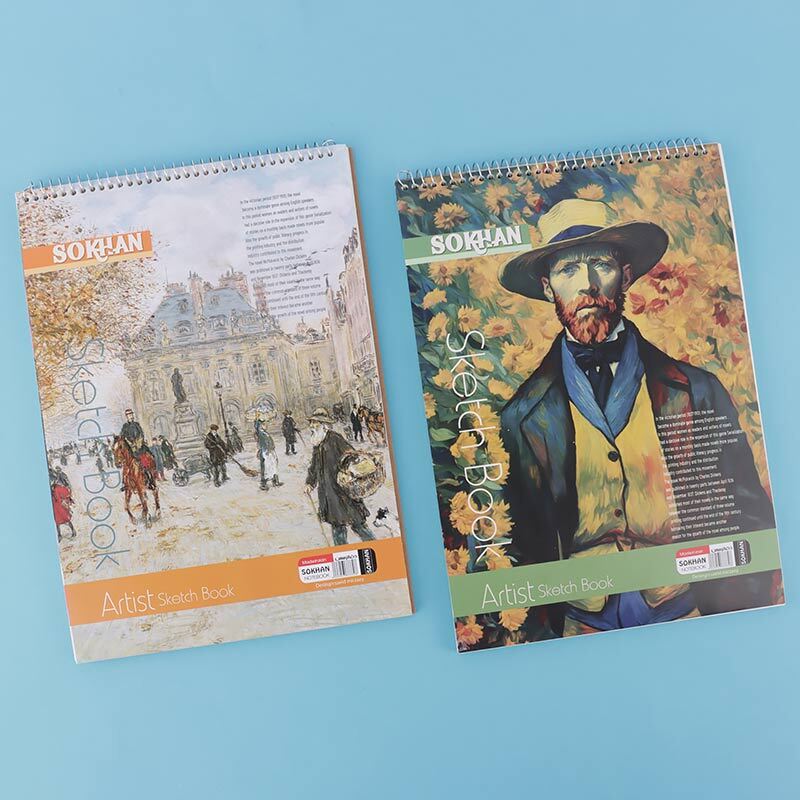 دفتر اشتنباخ A4 سیمی 30 برگ سخن