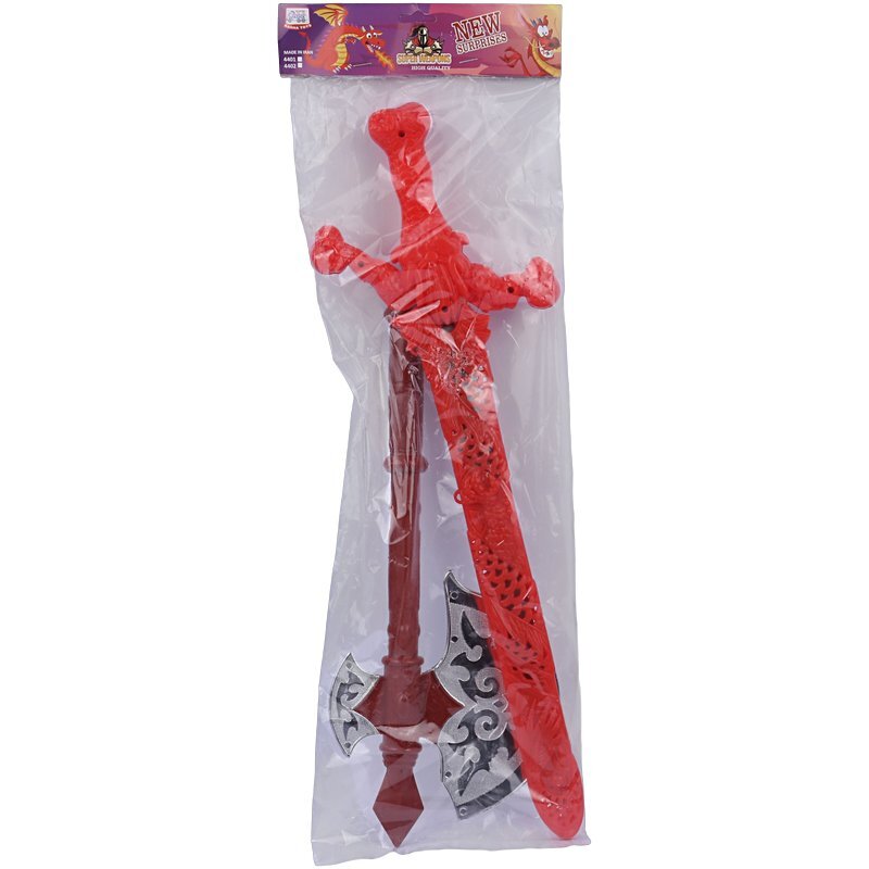 شمشیر و تبر اسباب بازی راشا تویز 4402 کد 201152