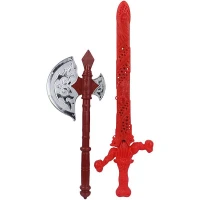 شمشیر و تبر اسباب بازی راشا تویز 4402 کد 201152