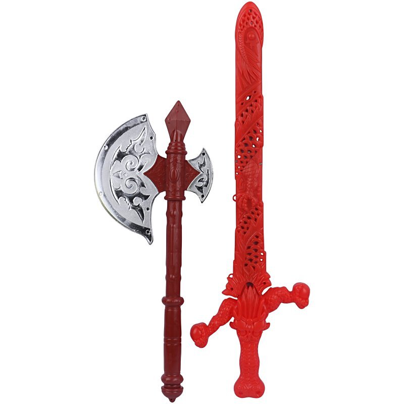 شمشیر و تبر اسباب بازی راشا تویز 4402 کد 201152