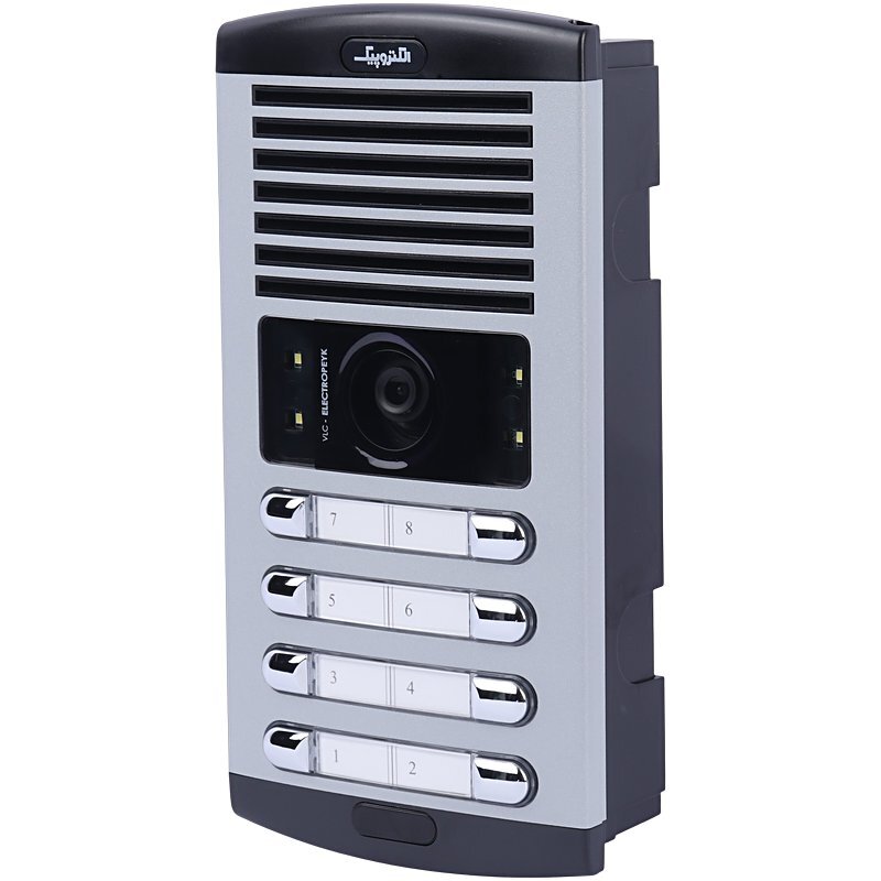 پنل آیفون تصویری الکتروپیک 8 واحدی 1086