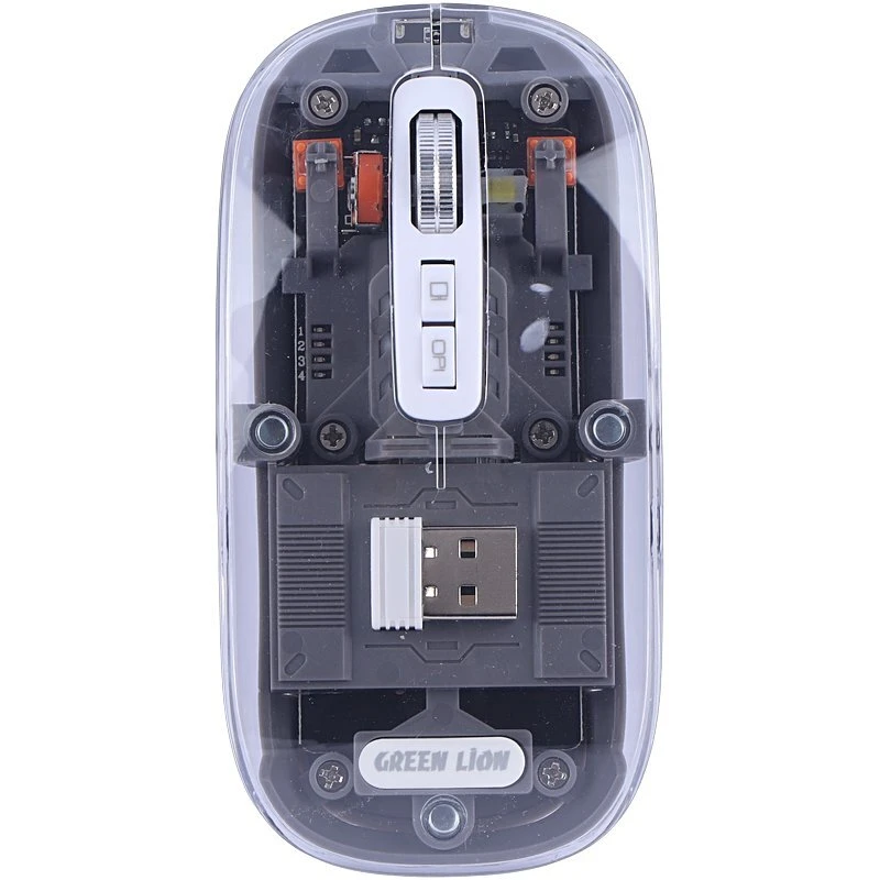 کیبورد و موس بی سیم گرین لاین Transparent Duo GNTRDUOKYMTS