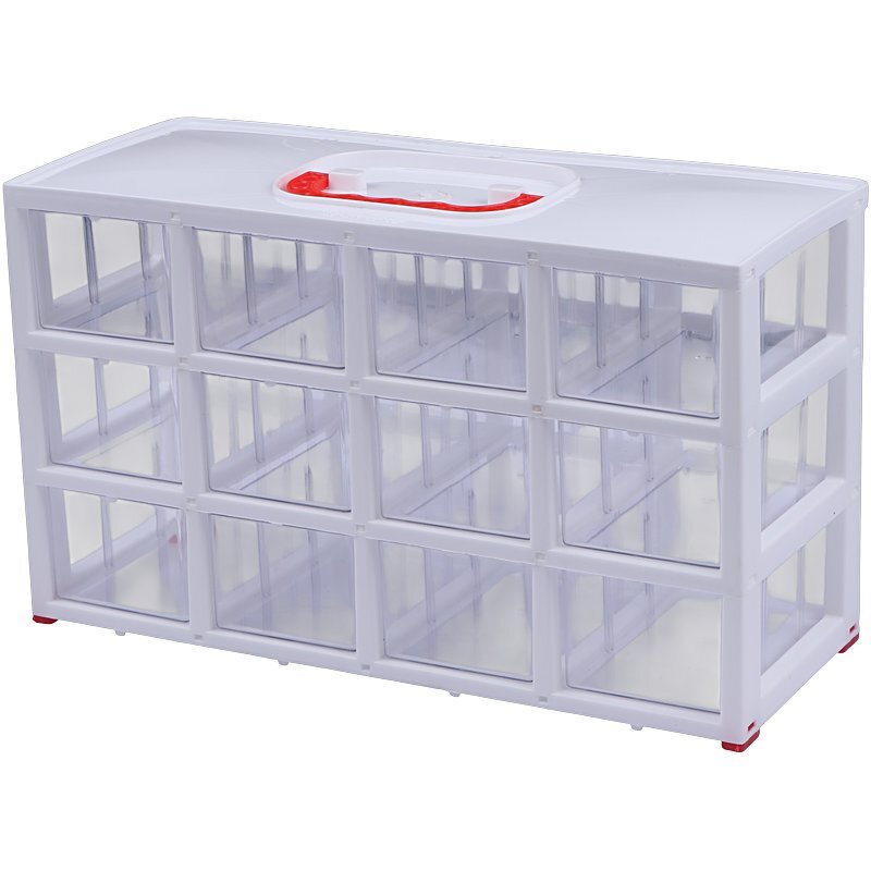 جعبه قطعات 12 کشو نیک