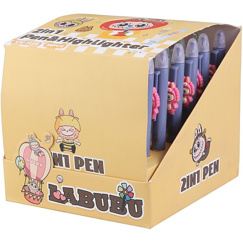 خودکار و ماژیک هایلایت طرح لبوبو XH-1128