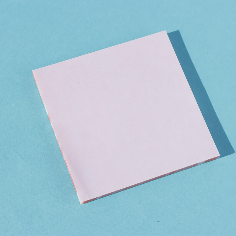 کاغذ یادداشت چسب دار ضد آب 50 برگ سایز 7.6*7.6 سانتی متر