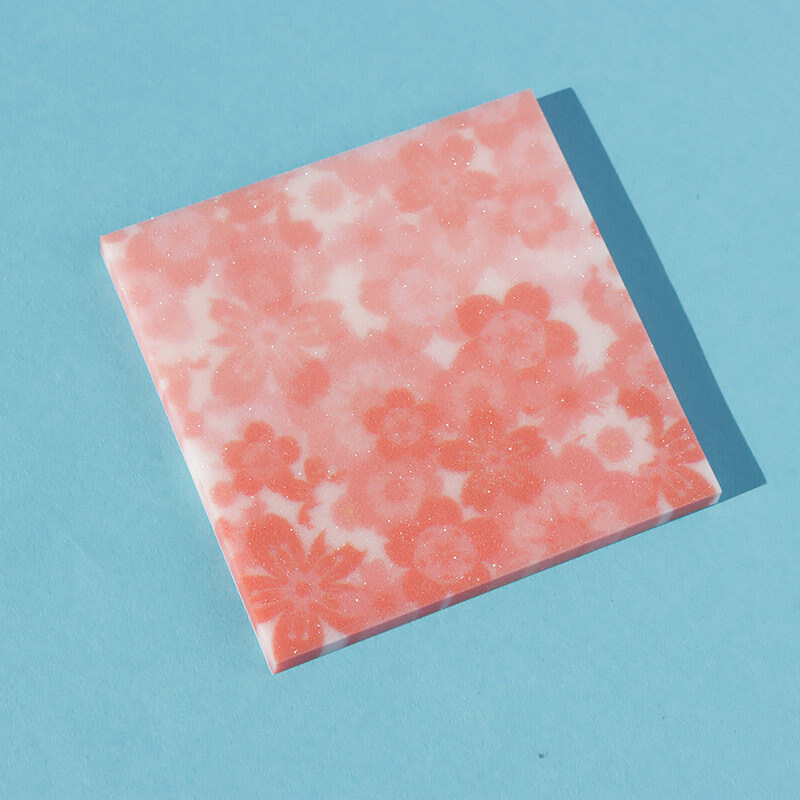 کاغذ یادداشت چسب دار ضد آب 50 برگ سایز 7.6*7.6 سانتی متر