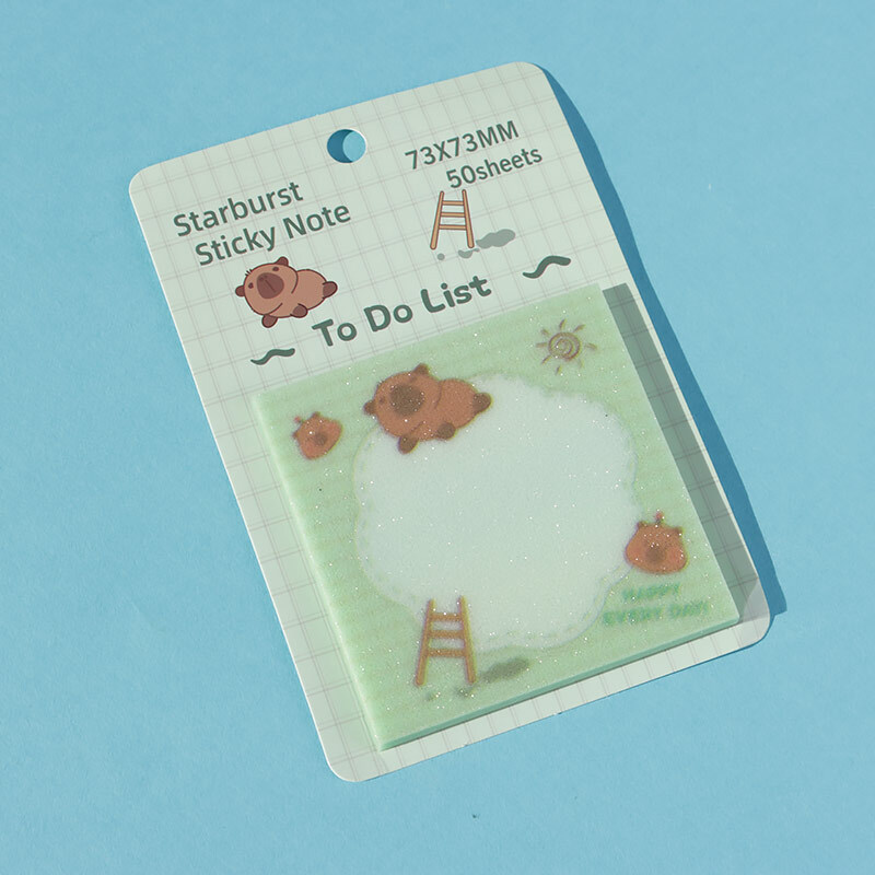 کاغذ یادداشت چسب دار No.8895 7.3*7.3cm بسته 50 برگی