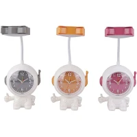 چراغ مطالعه فانتزی باتری خور طرح ساعت Qimeihao No.MH