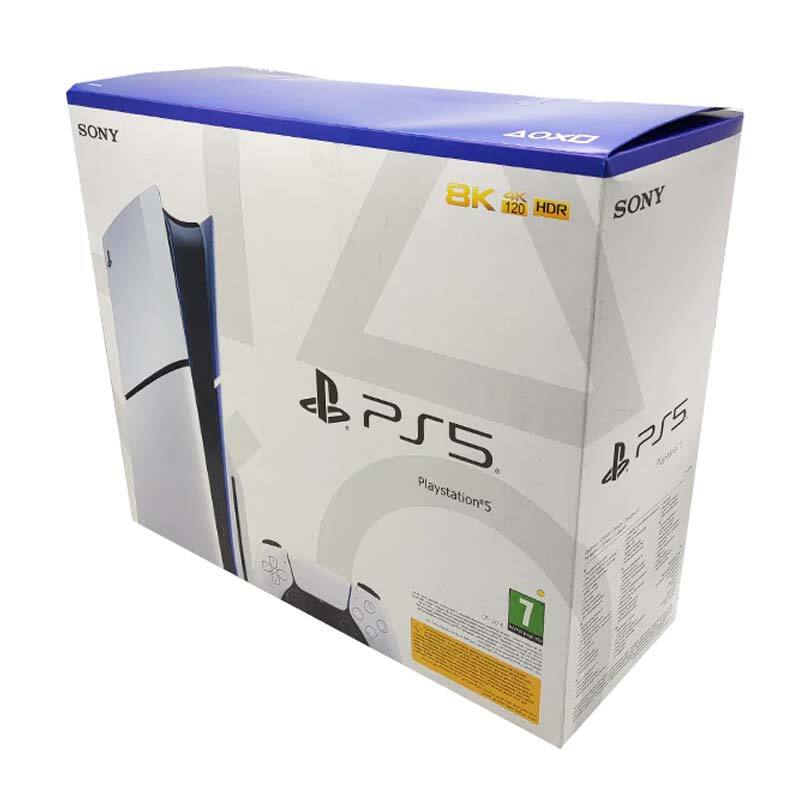 جعبه خالی کنسول PS5 Slim Standard Europe Region رویی و تویی