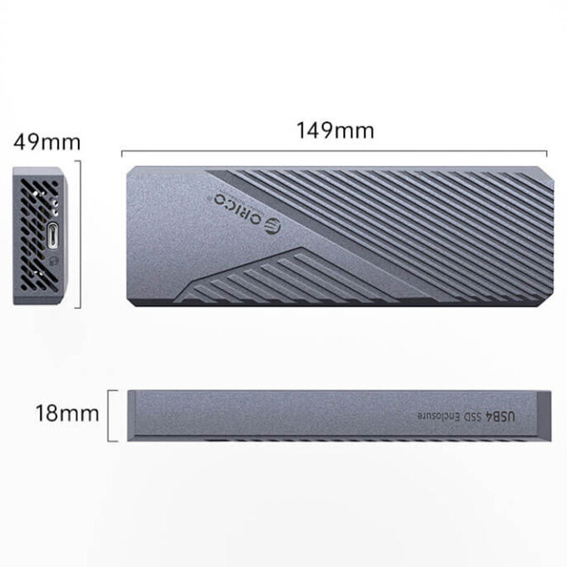 باکس هارد M.2 NVMe SSD اوریکو CNM2-U4