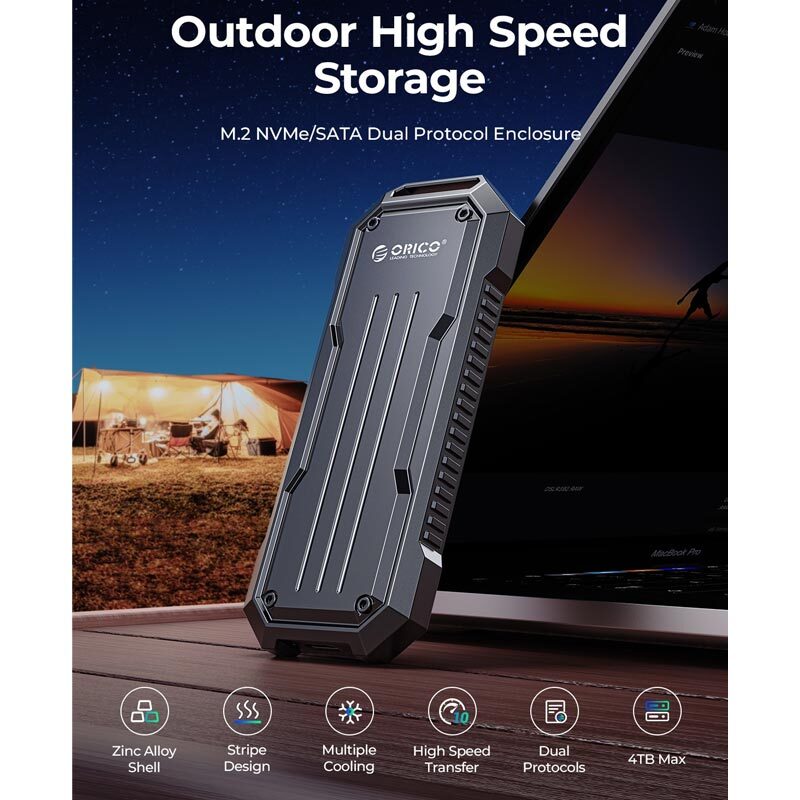 باکس هارد M.2 NVMe SSD اوریکو OXS2C3-G2