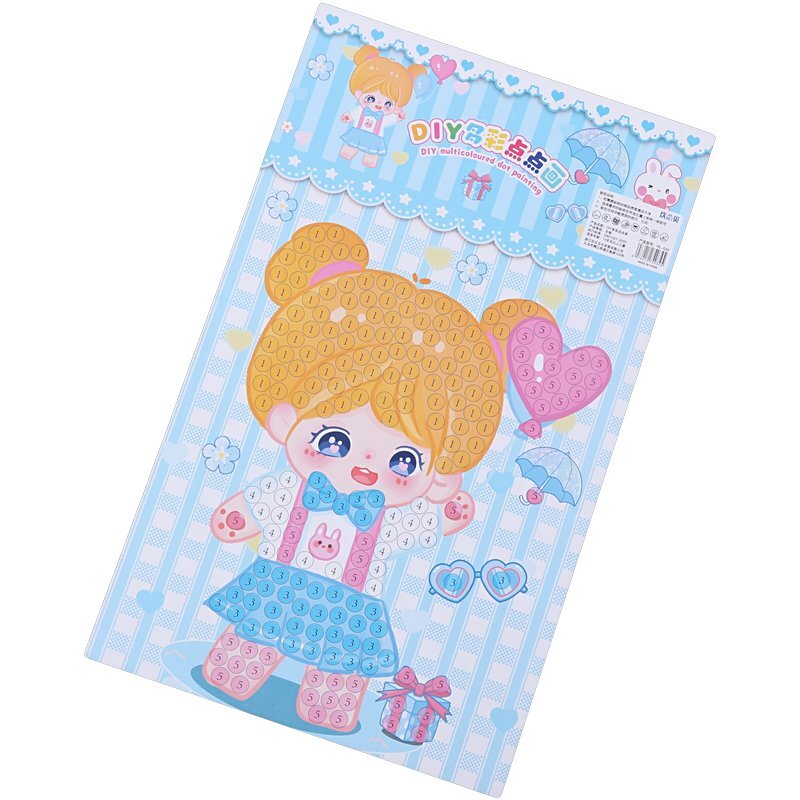 ست نقاشی الماسی عروسکی DIY HL-034