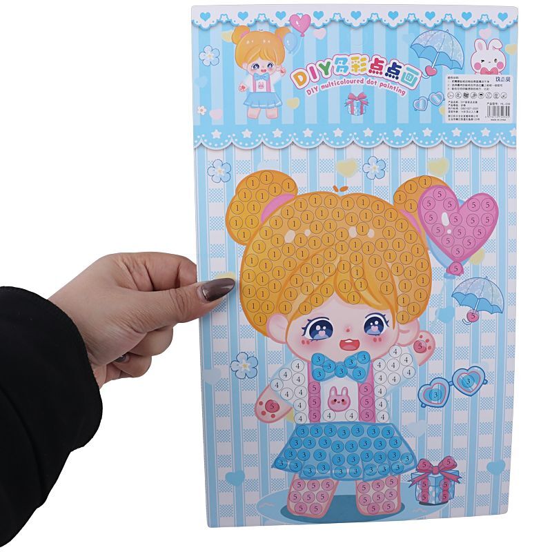 ست نقاشی الماسی عروسکی DIY HL-034