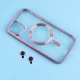 قاب ژله ای مگ سیف آیفون iPhone 11 دور رنگی با محافظ لنز رینگی