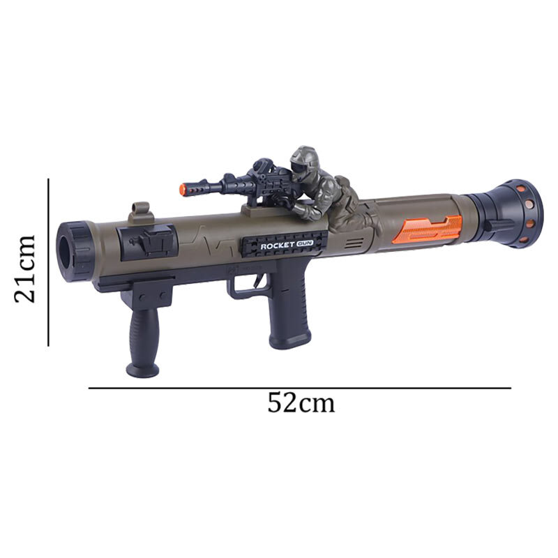 تفنگ آر پی جی اسباب بازی Mei Zhi NO.5509 کد 101547