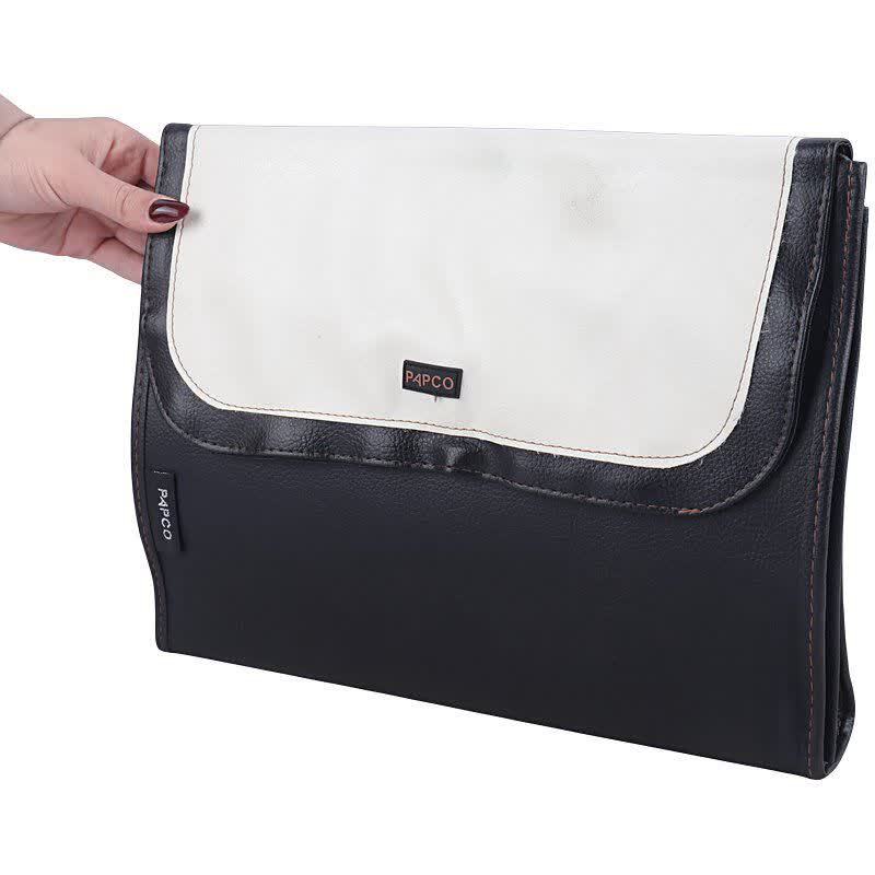 کیف مدارک پاپکو طرح چرم Papco KLD-05