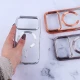 قاب ژله ای مگ سیف آیفون iPhone 17 Pro دور رنگی با محافظ لنز رینگی