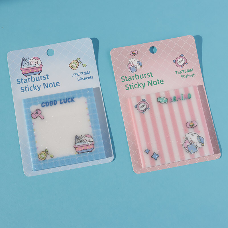 کاغذ یادداشت چسب دار No.8894 7.3*7.3cm بسته 50 برگی