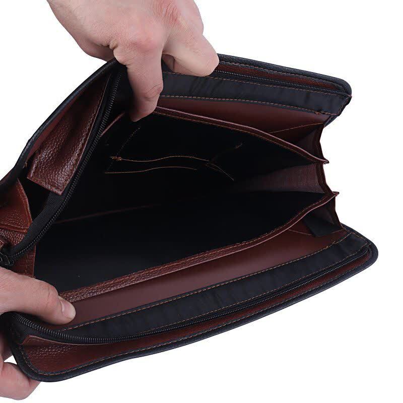 کیف مدارک پاپکو طرح چرم Papco KLD-01