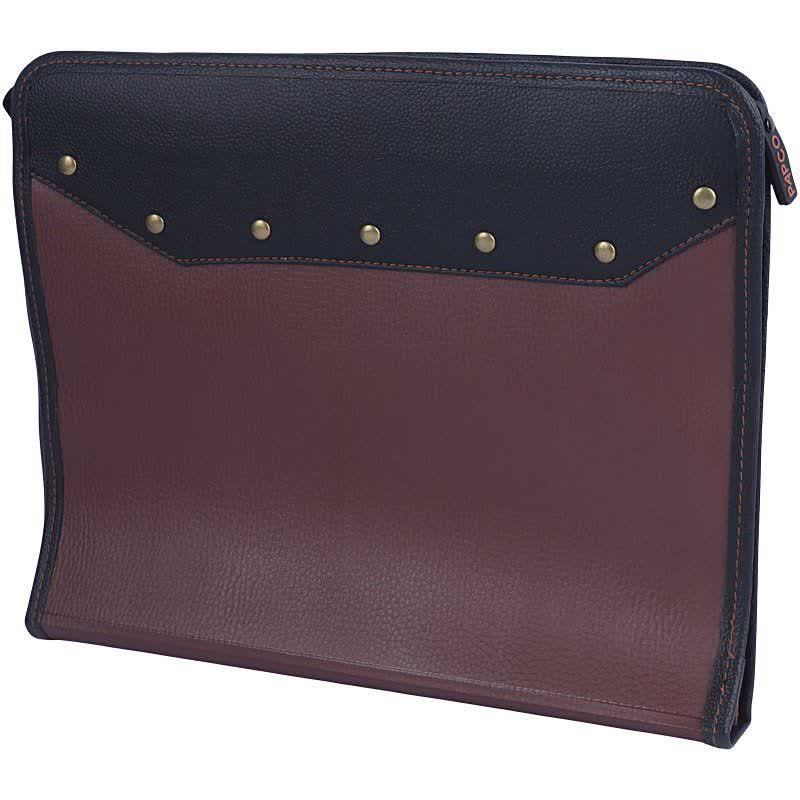 کیف مدارک پاپکو طرح چرم Papco KLD-01