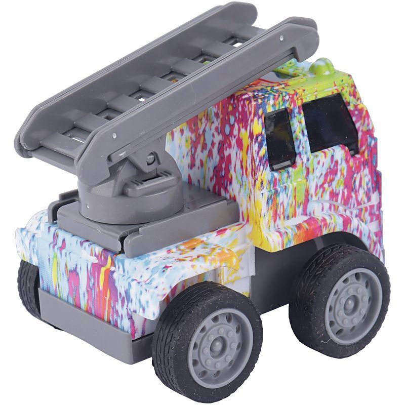 ماشین اسباب بازی قدرتی کامیون 5-Jixiang Toys City Automobile NO.0364