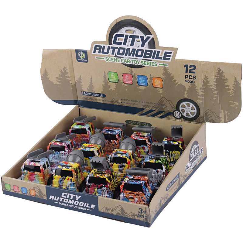 ماشین اسباب بازی قدرتی کامیون 5-Jixiang Toys City Automobile NO.0364