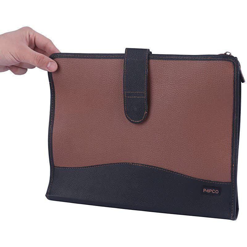 کیف مدارک پاپکو طرح چرم Papco KLD-03