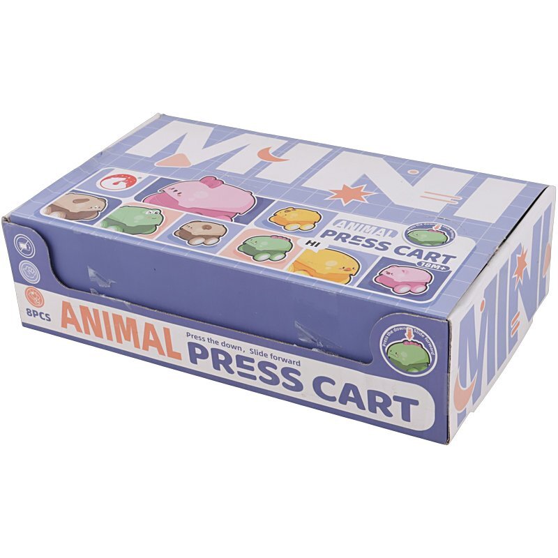 ماشین اسباب بازی قدرتی Animal Press Cart G0087