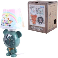 چراغ خواب و ساعت رومیزی زنگ دار Qimeihao