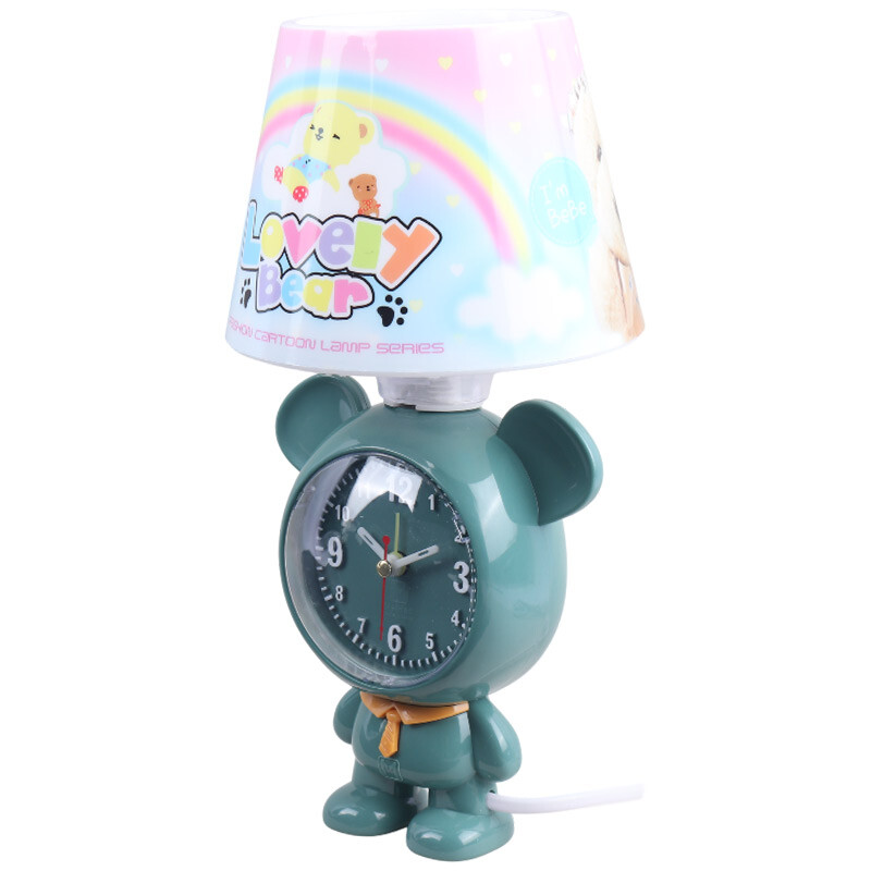 چراغ خواب و ساعت رومیزی زنگ دار Qimeihao