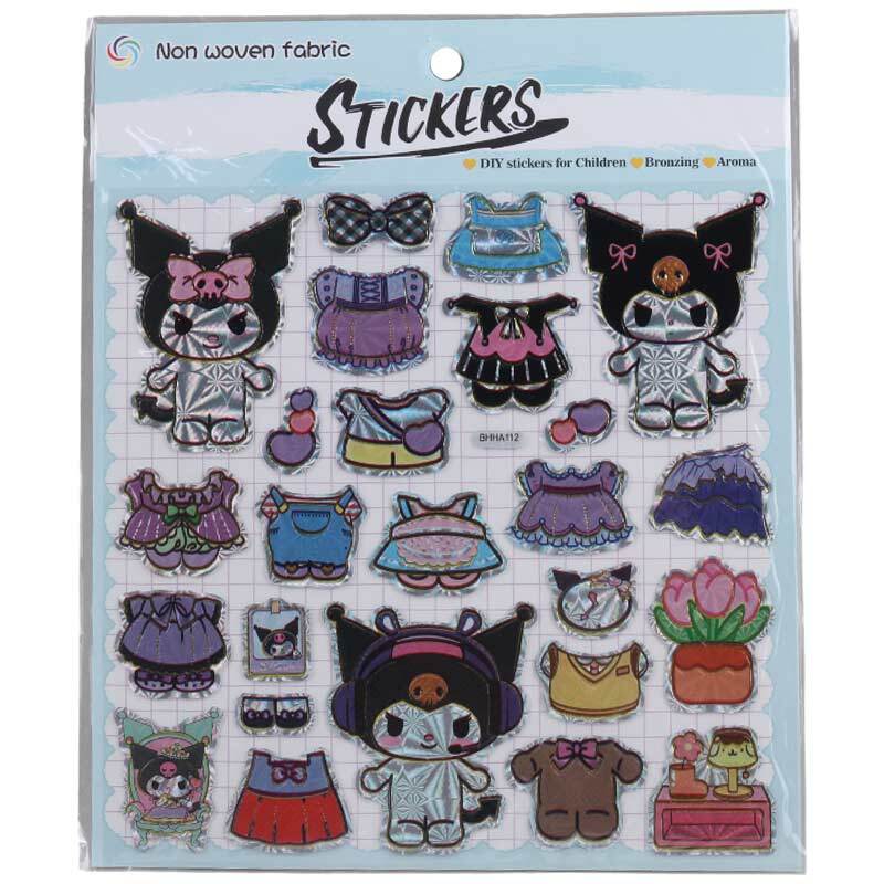 برچسب عروسکی طرح کرومی و کیتی DIY BHHA