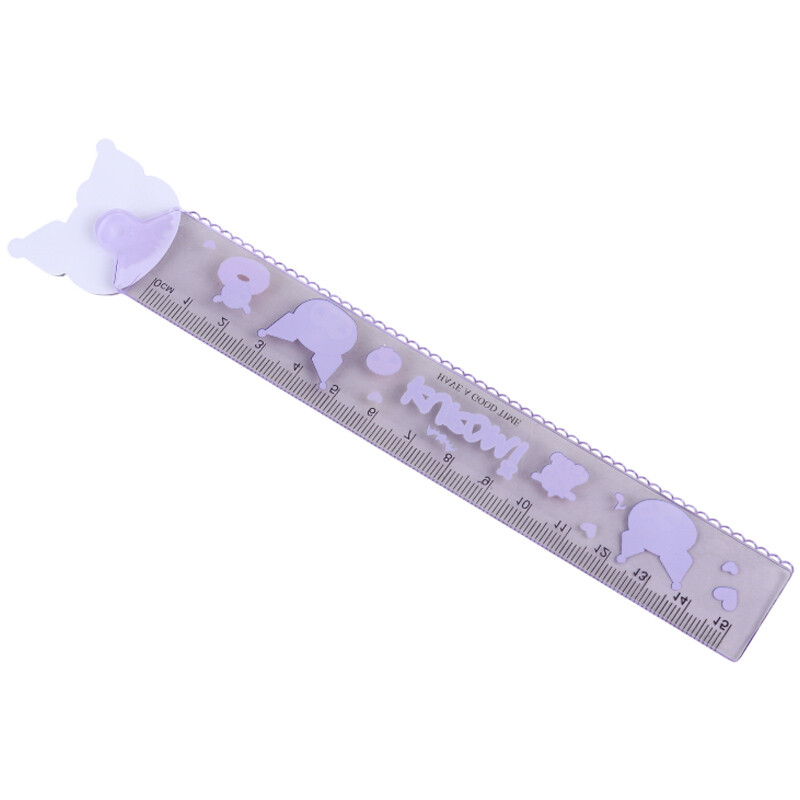 خط کش پلاستیکی طرح عروسکی LB-9525 15cm
