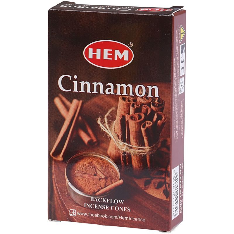 عود مخروطی دارچینی HEM بسته 10 عددی