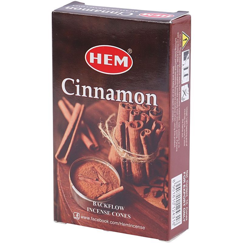 عود مخروطی دارچینی HEM بسته 10 عددی