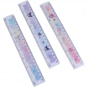 خط کش پلاستیکی طرح عروسکی NO.020 20cm