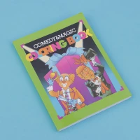 کتاب رنگ آمیزی جادویی شعبده بازی Comedy & Magic