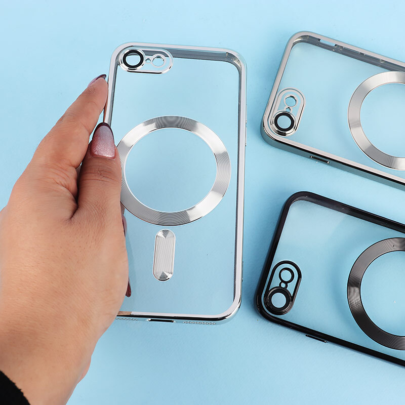 قاب ژله ای مگ سیف آیفون iPhone 7 / 8 / SE 2020 محافظ لنزدار