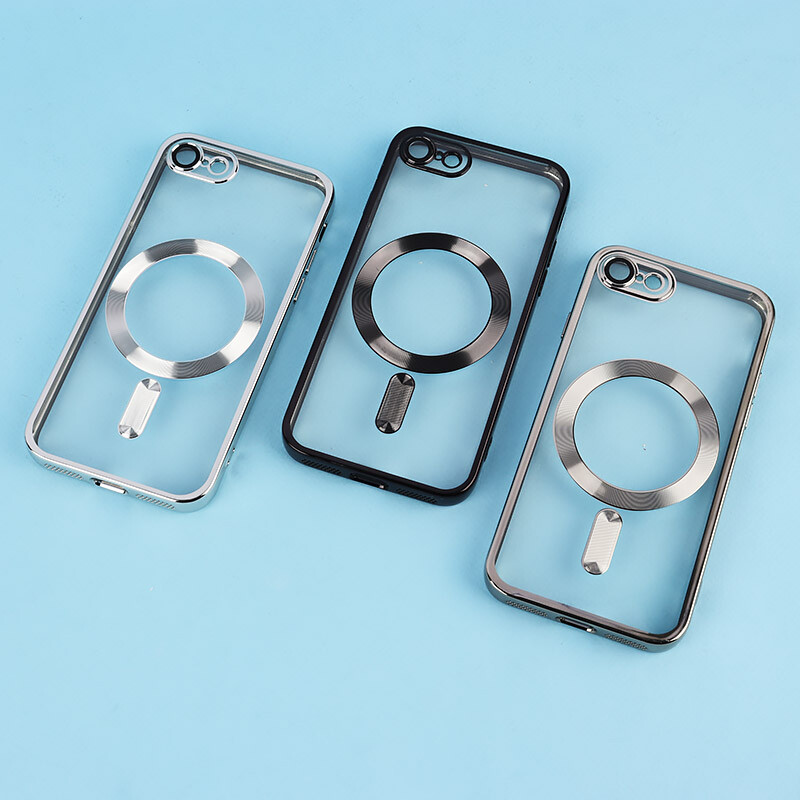 قاب ژله ای مگ سیف آیفون iPhone 7 / 8 / SE 2020 محافظ لنزدار