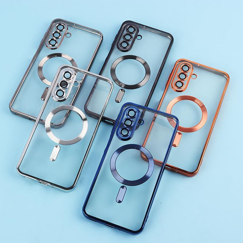 قاب ژله ای مگ سیف سامسونگ Galaxy A17 4G / A17 5G محافظ لنزدار